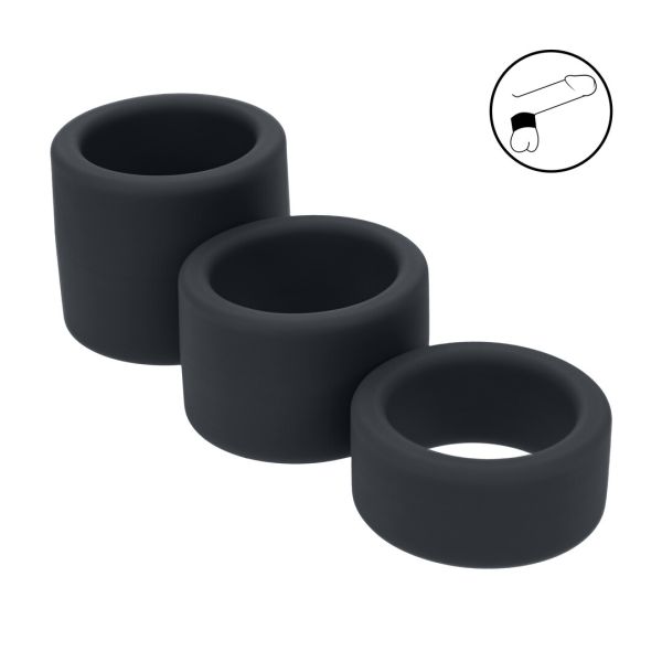 Set Ball Strap líquido silicona Levelz pequeño mediano grande