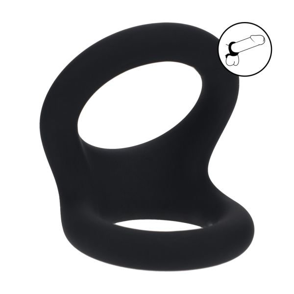 Levelz Double O Anillo de pene silicona medio