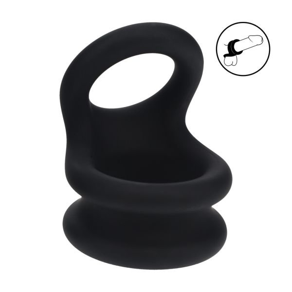 Levelz Wide Double O Anillo de pene silicona pequeño