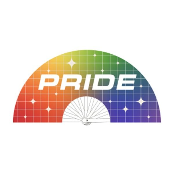 Abanico de declaración de orgullo M Proud