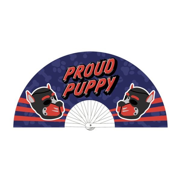 Abanico pup M Proud Proud Puppy 64cm