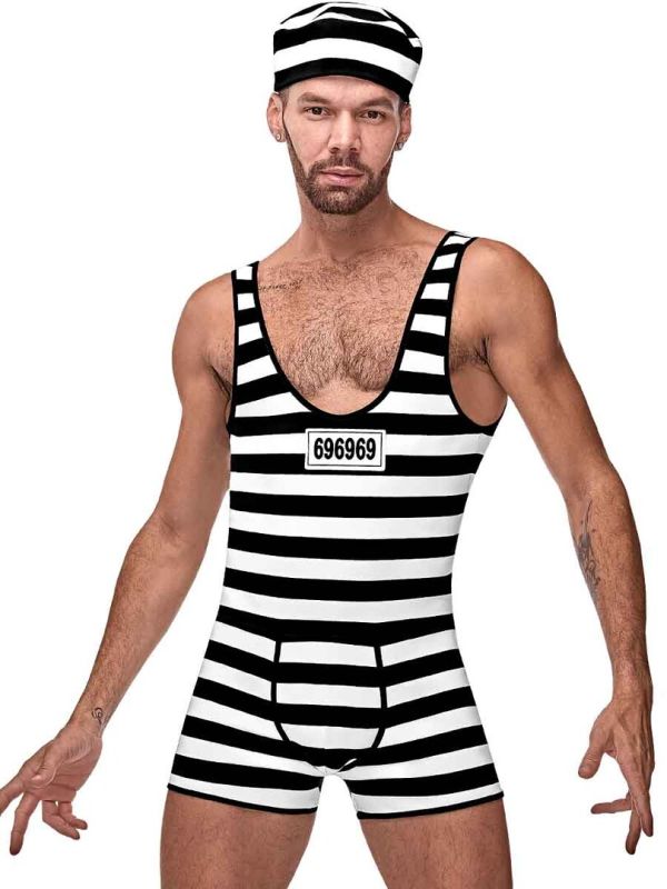 Male Power Singlet Prisionero Hard Time