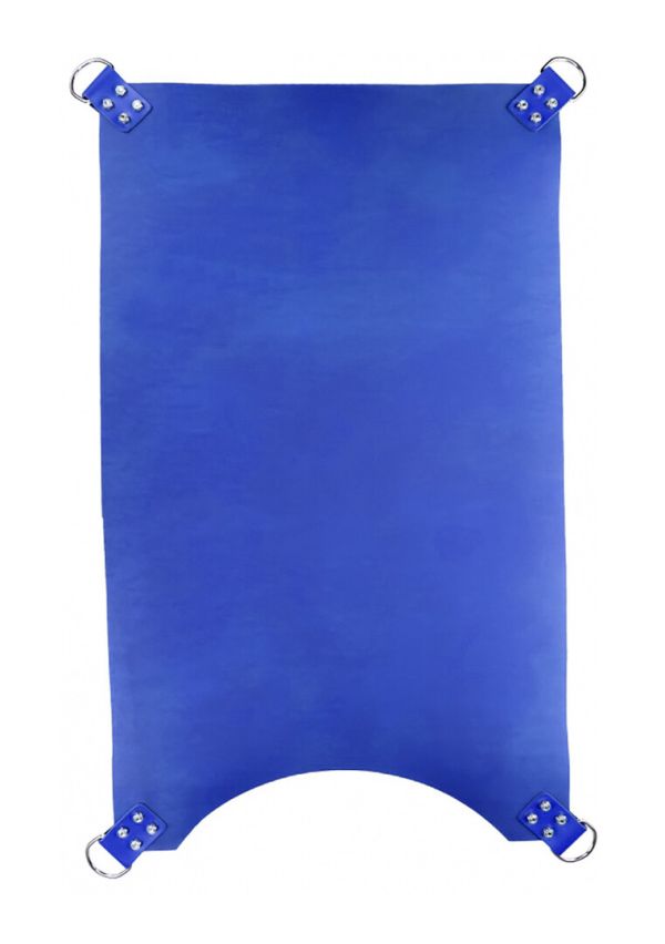 Mr. Sling Sling de suspensión de cuero rectangular azul