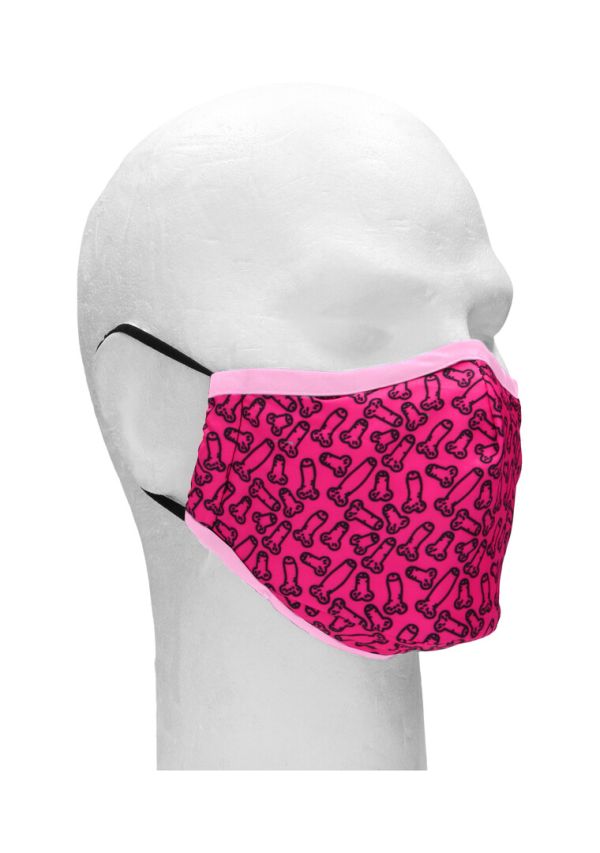 Masks by Shots Máscara Lavable Texto Cocky