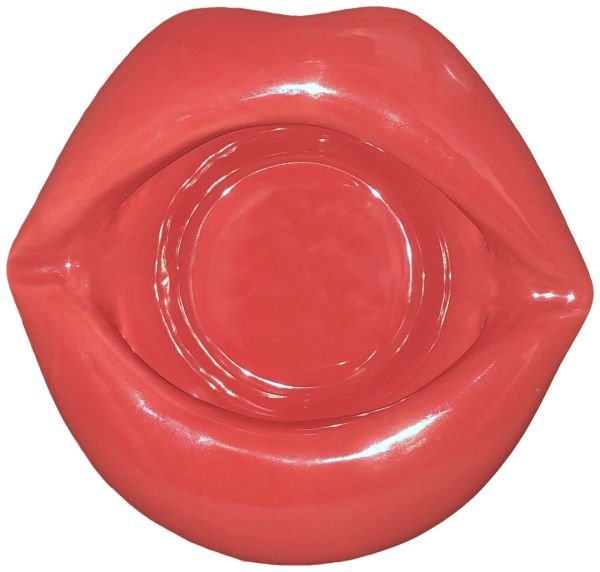 Cenicero Kheper Games Sexy Lips, rojo