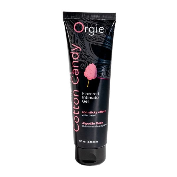 Lubricante Orgie Lube Tube Algodón de Azúcar 100 ml Besable