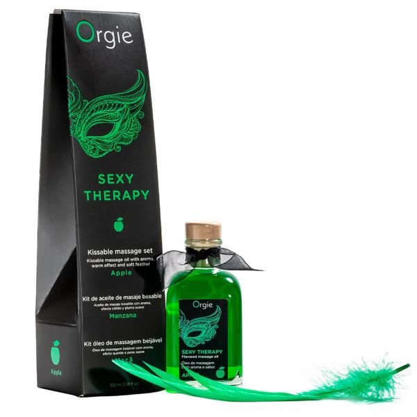 Kit Masaje Lips Orgie con Pluma