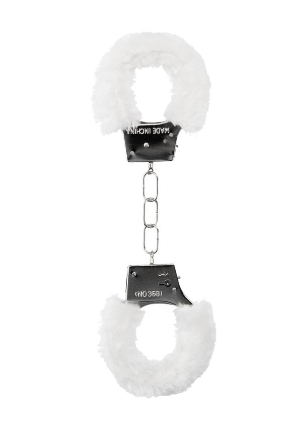Esposas peludas para principiantes Ouch! en blanco