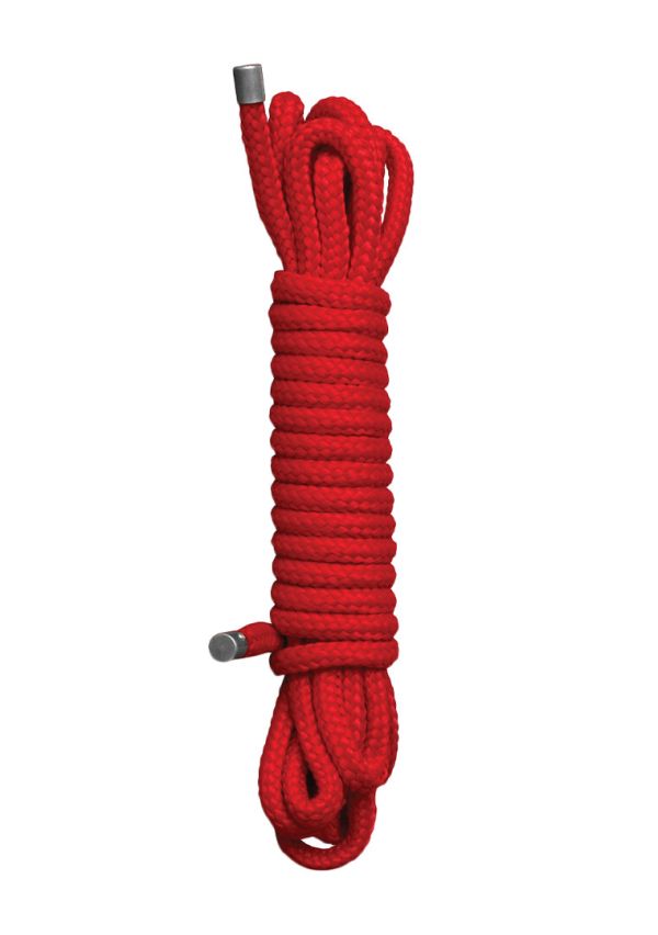 Cuerda japonesa roja Ouch! para bondage, 10 m