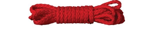 Mini cuerda Kinbaku Ouch! 1,5 metros roja bondage japonés
