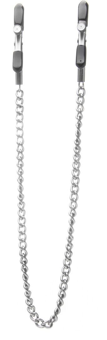 Pinzas ajustables Ouch! by Shots plata metal