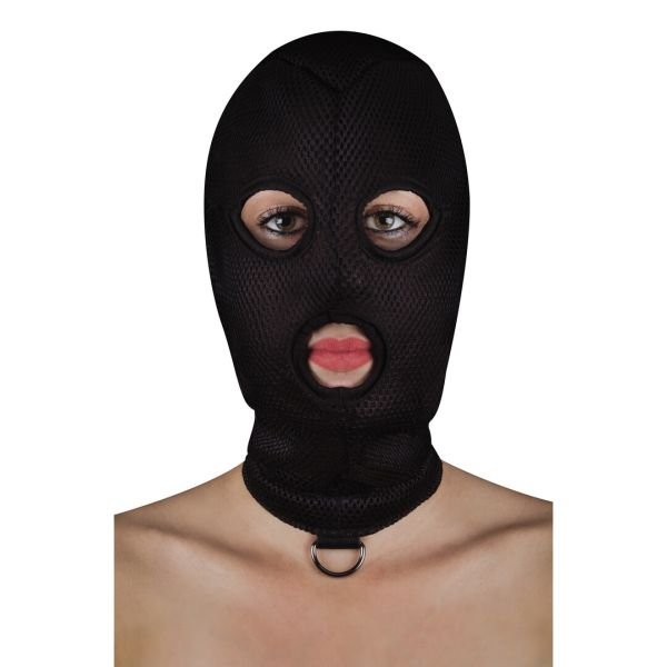 Balaclava Malla Extrema Ouch! con Mango Anillo D