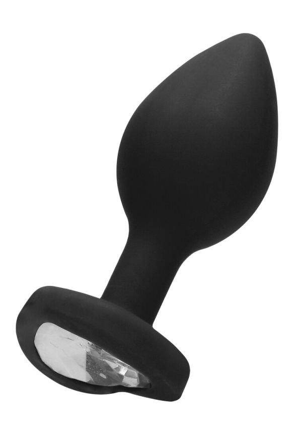 Ouch Diamond Heart Plug Anal Silicona Regular