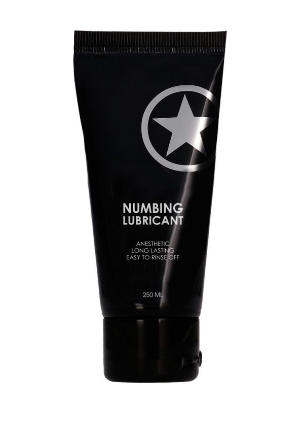 Lubricante Adormecedor Ouch! by Shots Tamaño Grande, 250 ml