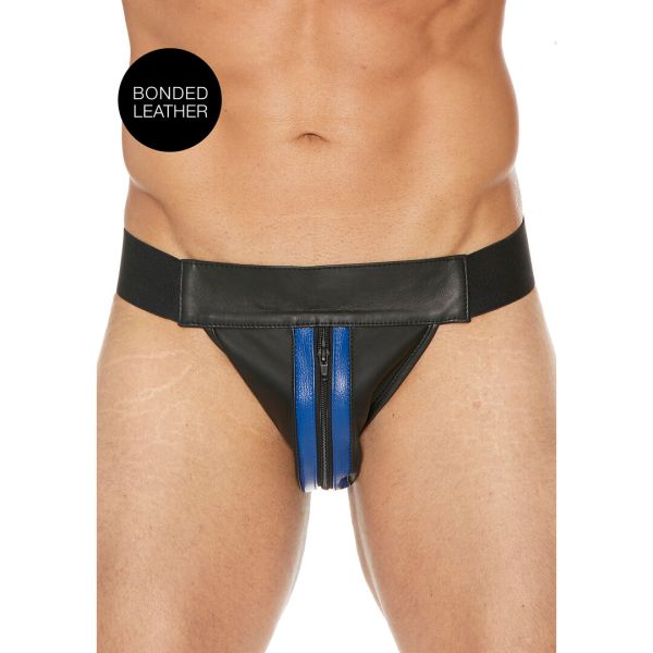 Jockstrap Ouch Cuero Cremallera Frontal