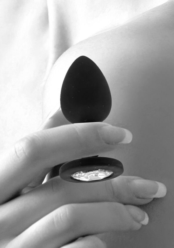 Ouch! Plug anal silicona Diamond Jewel