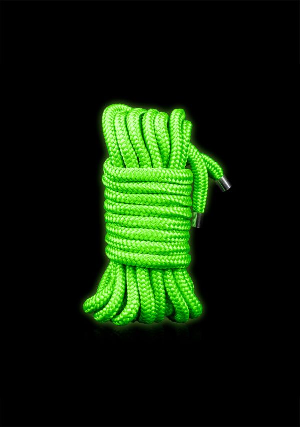 Cuerda brillante en la oscuridad Ouch! 5 metros bondage fluorescente