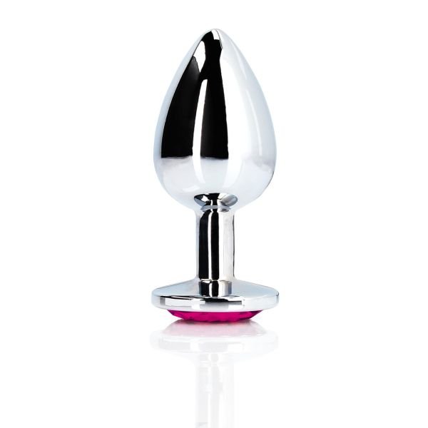 Ouch! Heart Gem Plug Metal Grande