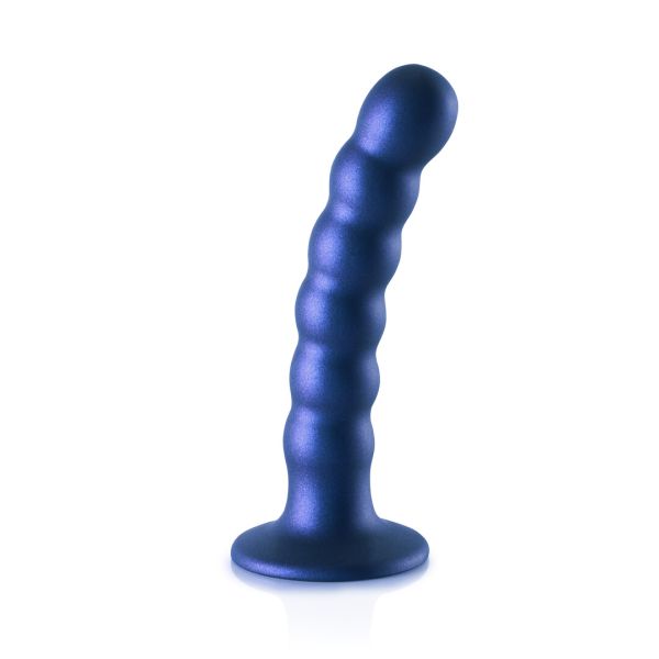 Dildo punto G con cuentas de silicona Ouch! by Shots 13 cm