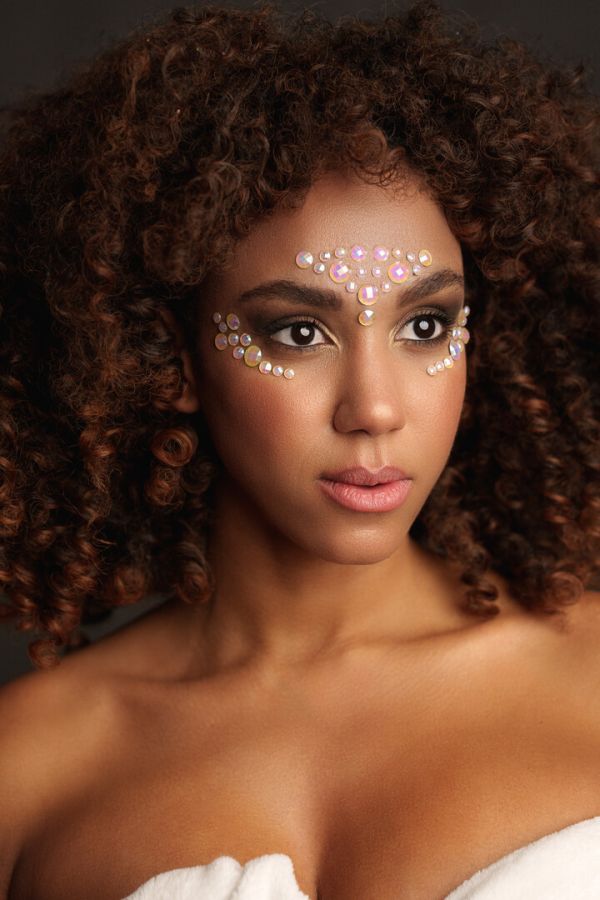 Ouch! Pegatinas de Joyería Corporal que Brillan en la Oscuridad Cara