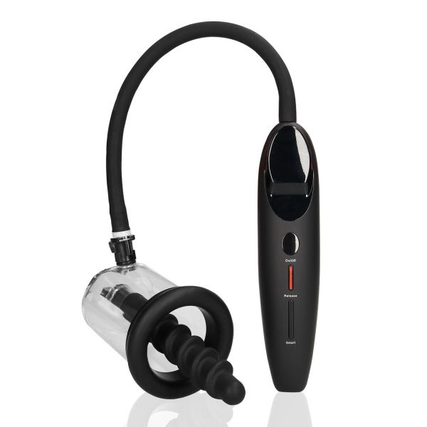 Bomba anal automática de roseta Ouch negra
