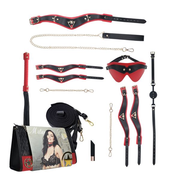 Kit de bondage bolsa Ouch! colección Milan
