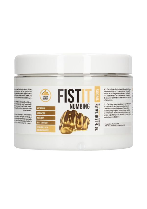 Fist It Lubricante Anal Adormecedor Transparente 500ml