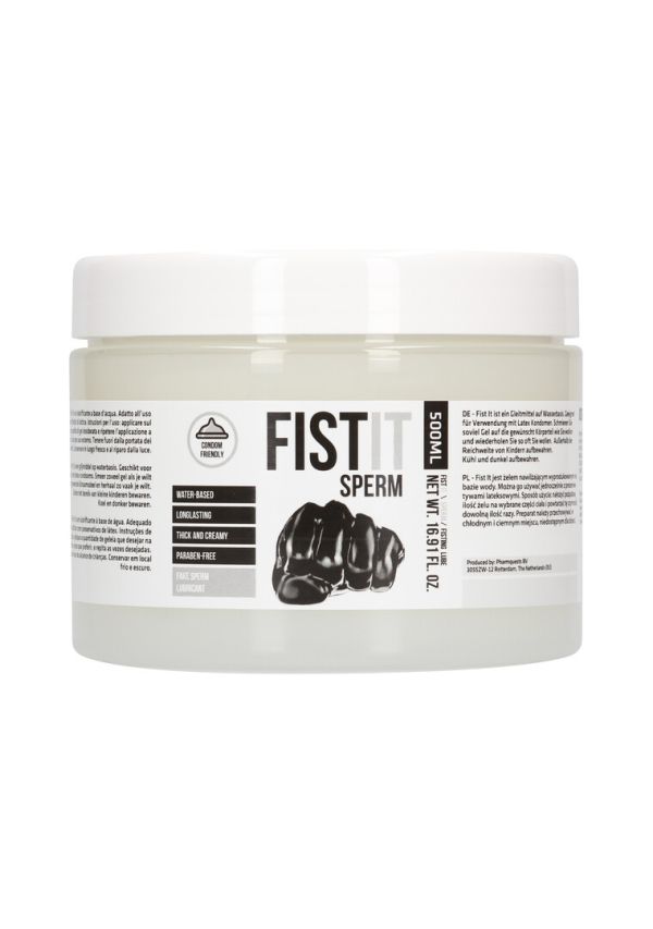 Fist It Lubricante Tipo Esperma Botella Transparente 500ml