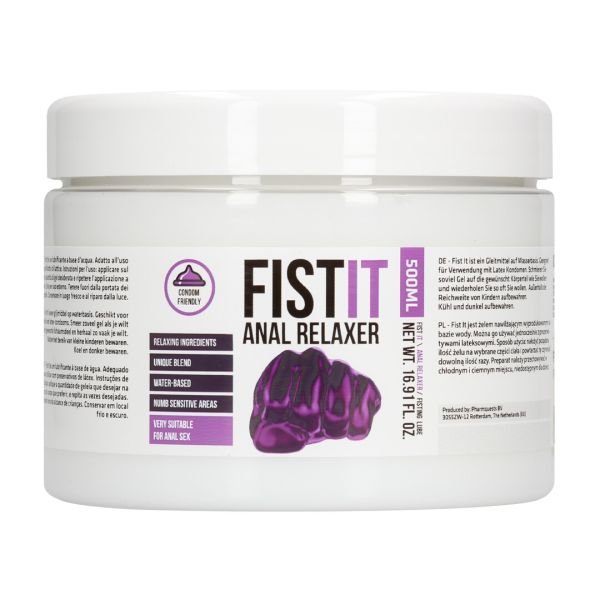 Lubricante Anal Relaxer Fist It Transparente 500 ml