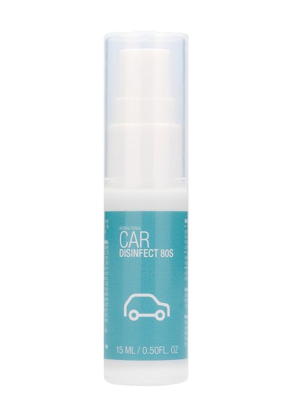 Pharmquests Limpiador antibacteriano para coche 15 ml
