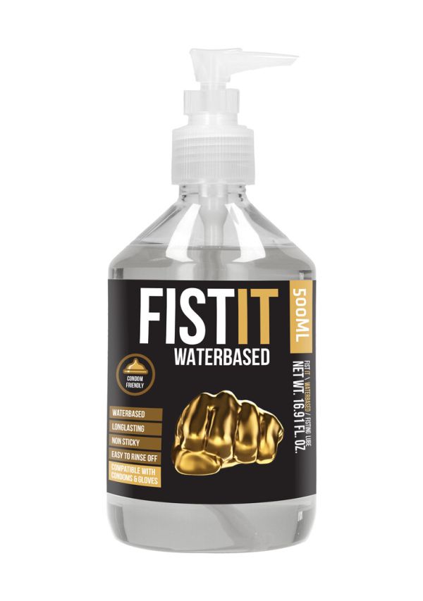 Fist It Lubricante Base Agua Estándar 500ml