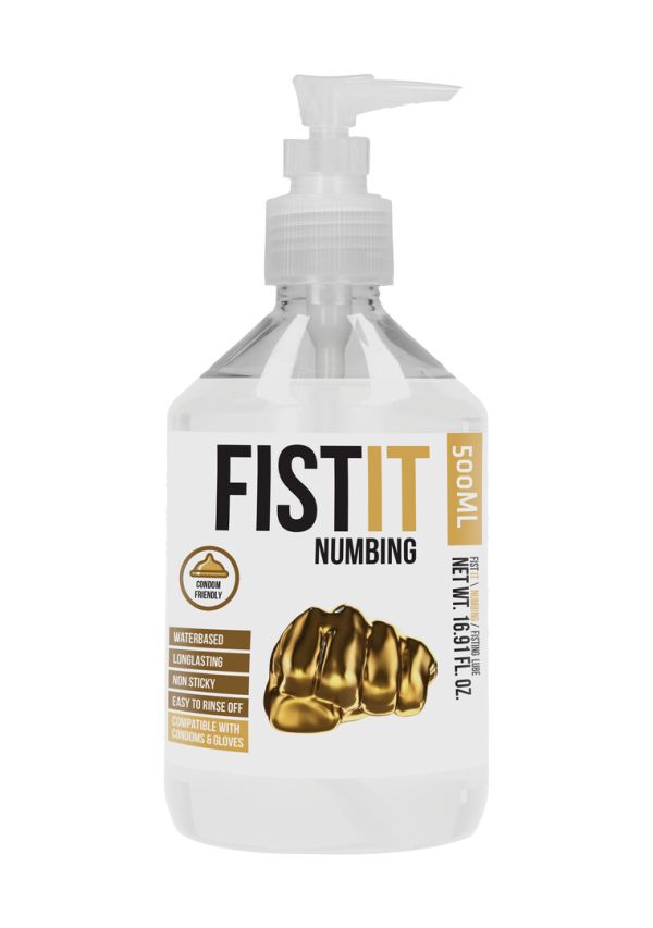 Lubricante profesional Fist It Numb, 500 ml
