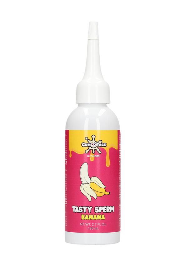 Gel de esperma Banana Tasty Cum Face, 80ml