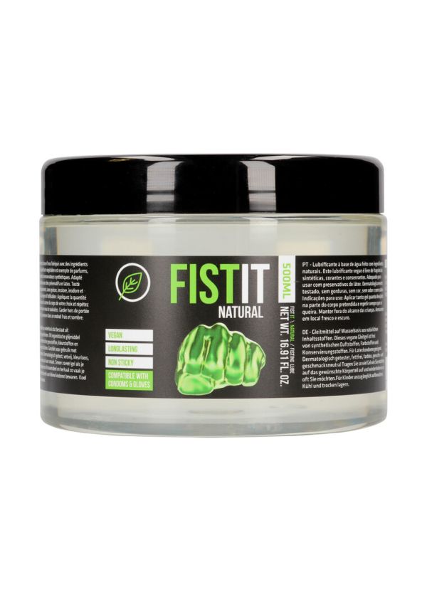 Fist It Lubricante Natural Base Agua 500ml