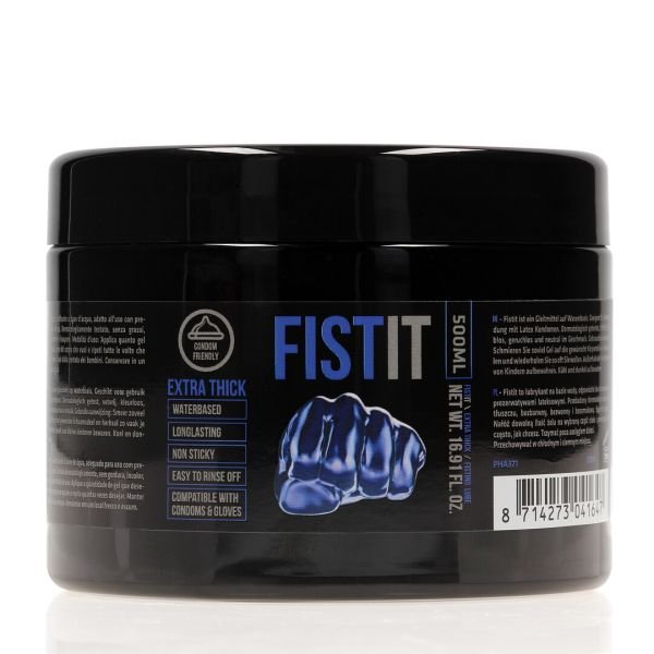 Lubricante Extra Grueso Fist It Botella Negra 500ml