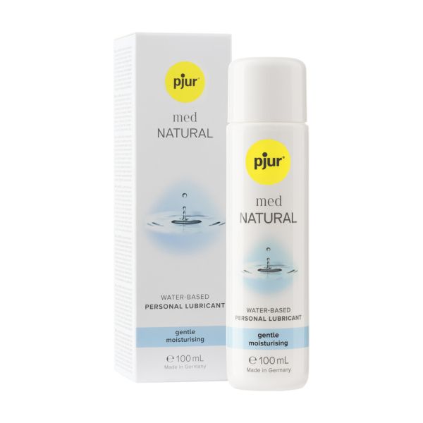 Pjur Med Natural Lubricante base agua 100 ml