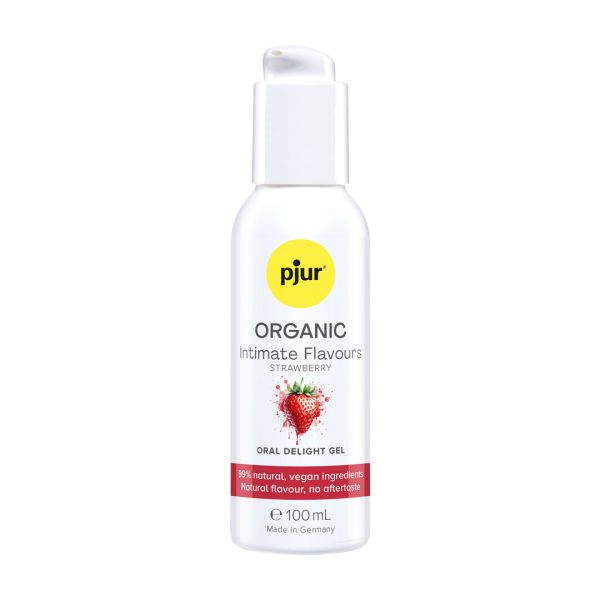 Pjur Organic Gel Oral Sabor Fresa 100ml
