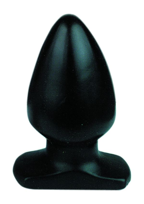 All Black Medium Plug Anal Suave PVC