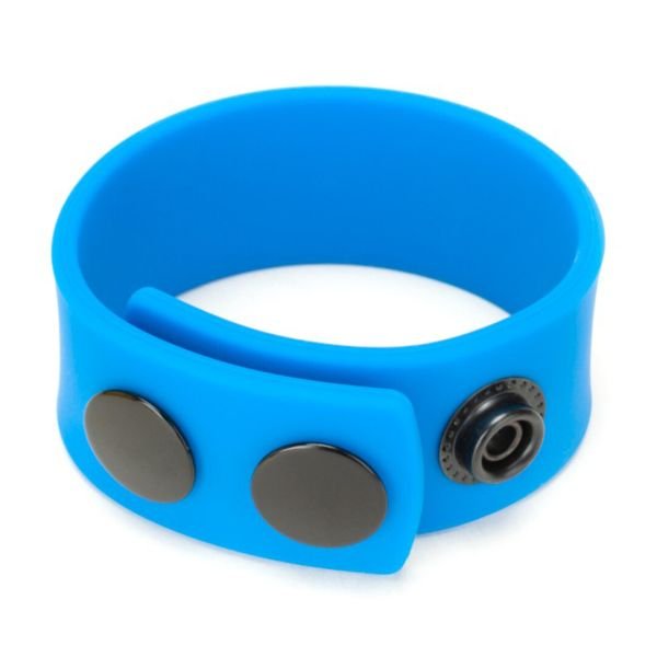 Prowler Red Correa de pene silicona cierre snap azul