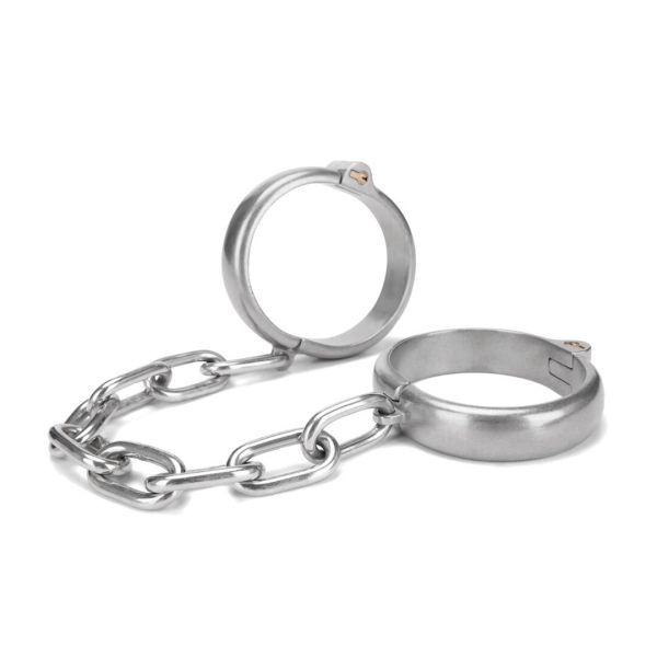 Restricciones de tobillo de metal Prowler Red, peso serio