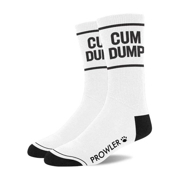 Calcetines directos Prowler blanco negro