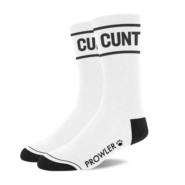 Calcetines sin disculpas Prowler blanco negro