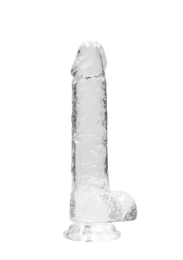 Dildo realista transparente RealRock 16cm grande