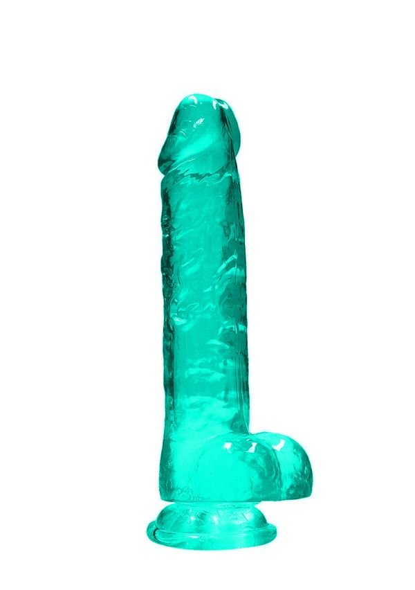 Dildo realista turquesa RealRock 16cm