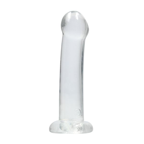 Dildo silicona transparente Crystal Clear RealRock