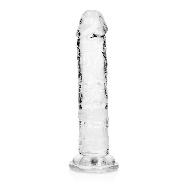 Dildo recto slim transparente RealRock