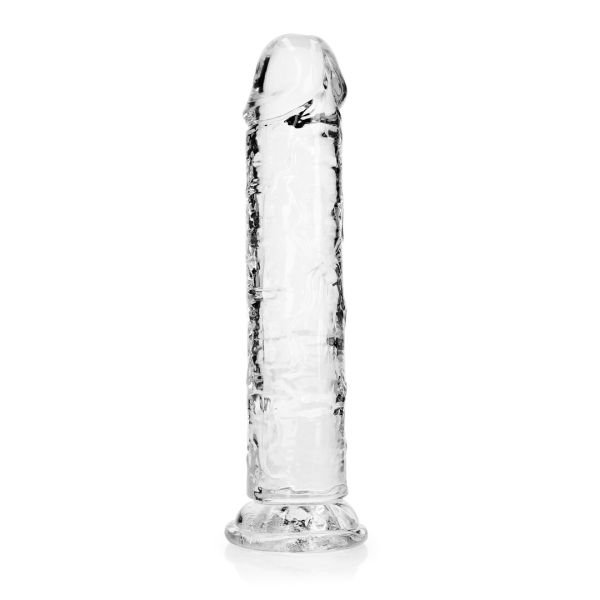 Dildo recto transparente RealRock 20cm ver