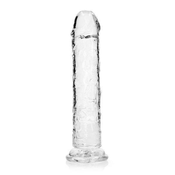 Dildo recto transparente RealRock 23cm ancho