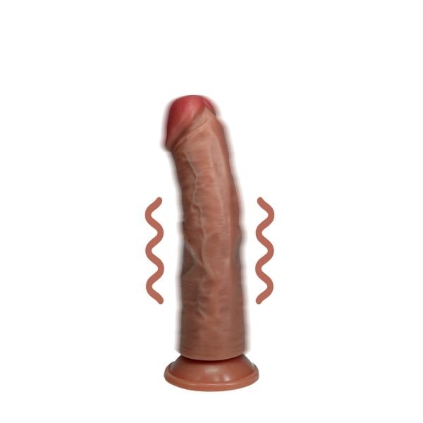 RealRock Vibrador Curvado Venas Texturizadas 16cm