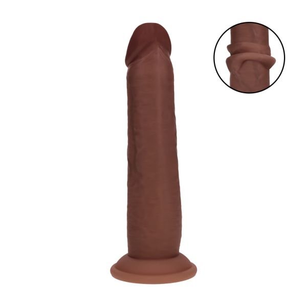 RealRock Dildo Realista Curvado Doble Densidad 20cm